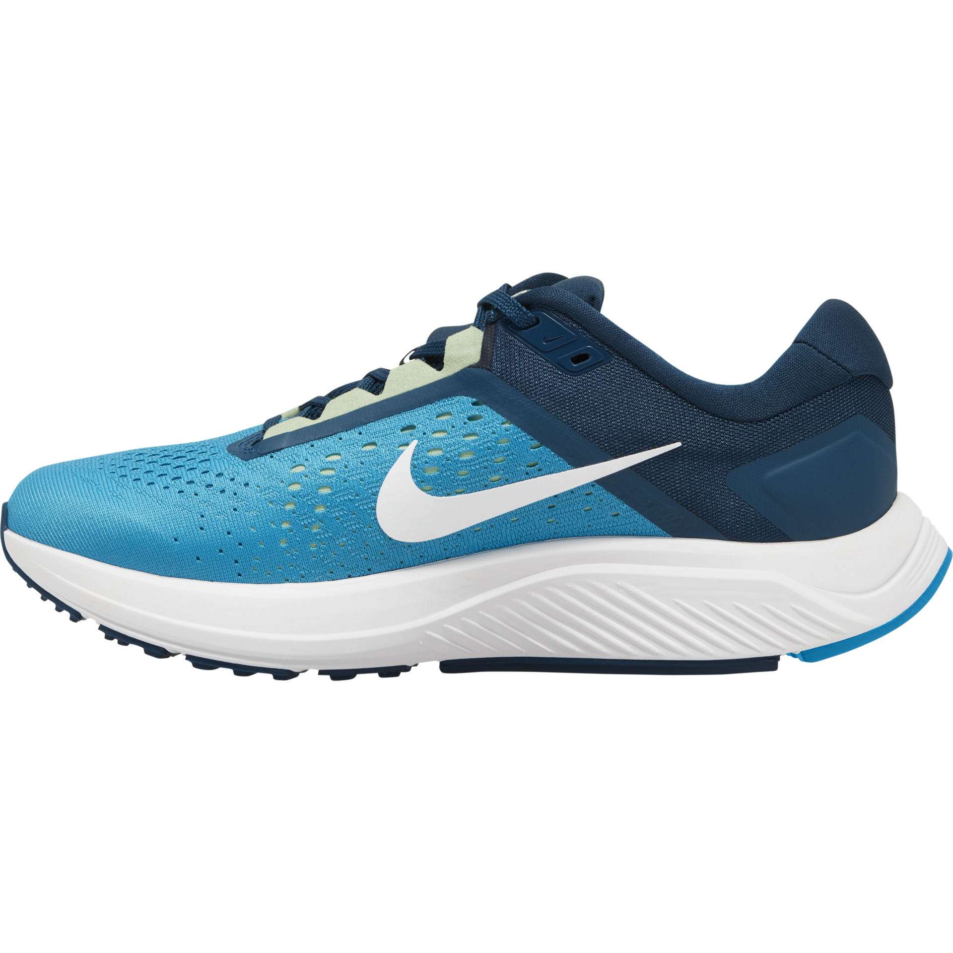 Nike Men's Air Zoom Structure 23 - Laser Blue/White-Valerian Blue ...