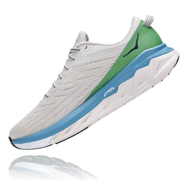 Hoka Men's Arahi 4 - Lunar Rock/Nimbus Cloud - Image 7