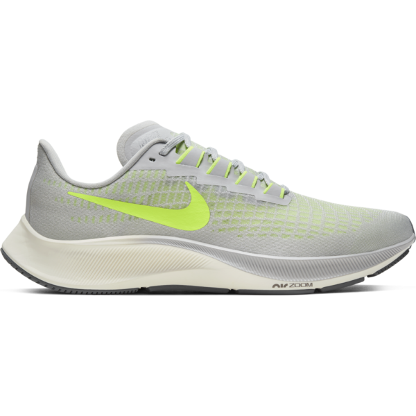 Nike Men's Air Zoom Pegasus 37 - Grey Fog/Volt/Smoke Grey/Sail