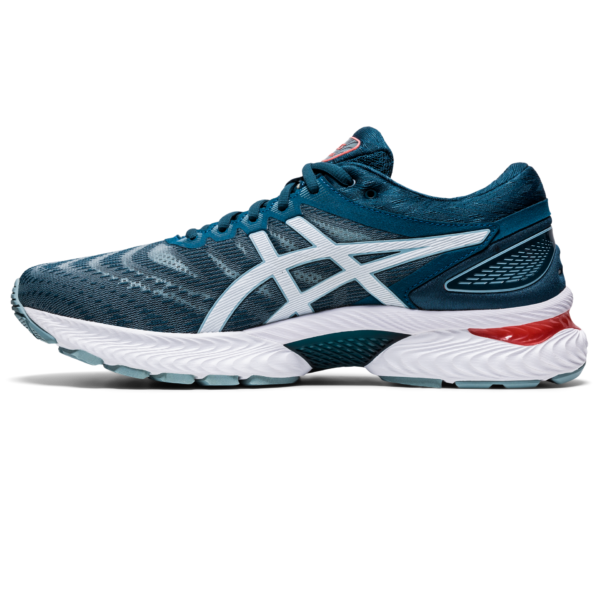 Asics Men's Gel-Nimbus 22 - Light Steel/Magnetic Blue - Image 2
