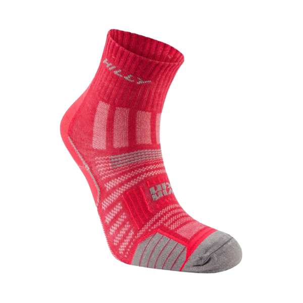 Hilly Women's TwinSkin Anklet - Magenta/Grey Marl - Image 2