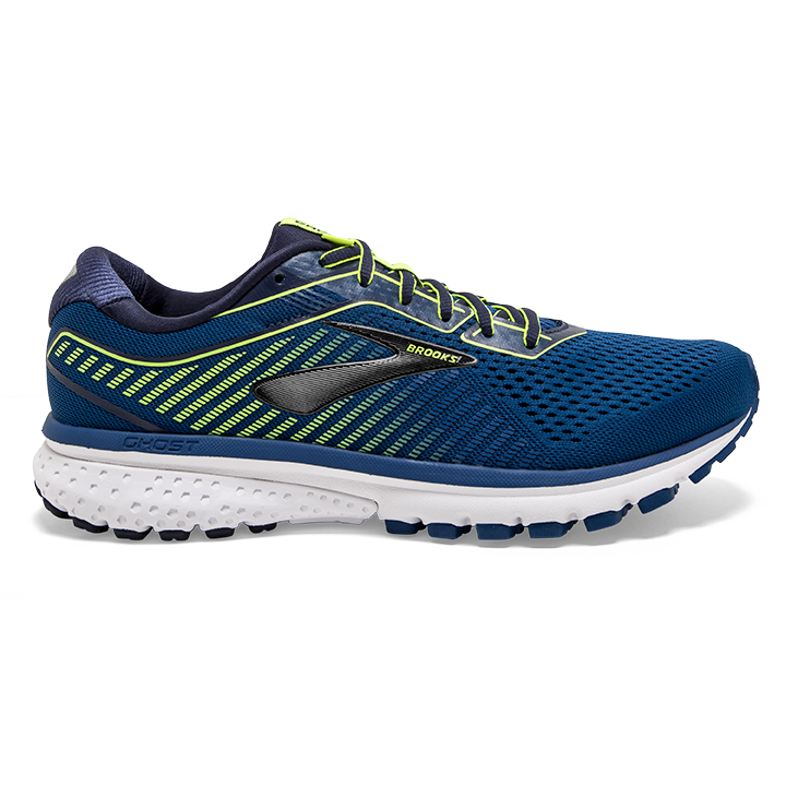 Brooks Men’s Ghost 12 – Blue/Navy/Nightlife – Running Bath