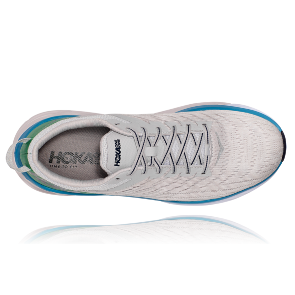 Hoka Men's Arahi 4 - Lunar Rock/Nimbus Cloud - Image 6