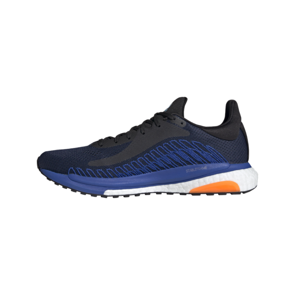 Adidas Men's Solar Glide ST 3 - Collegiate Navy/Signal Orange - Image 2