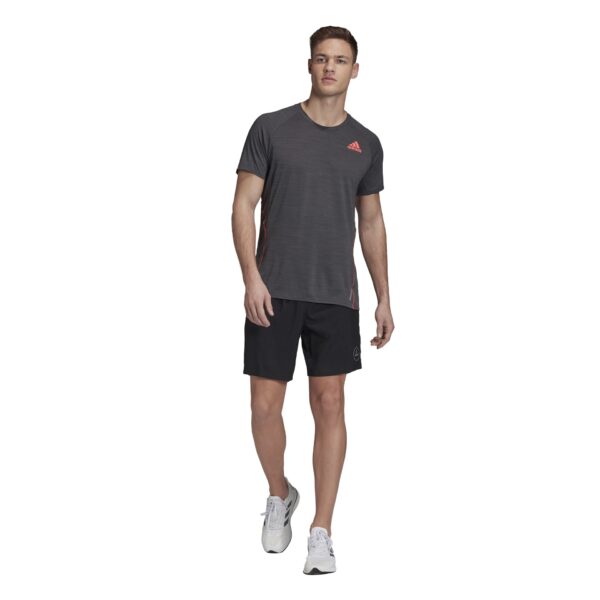 Adidas Men's Runner Tee - DGH Solid Grey - Image 4
