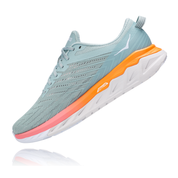 Hoka One One Women's Arahi 4 - Blue Haze/Lunar Rock - Image 6