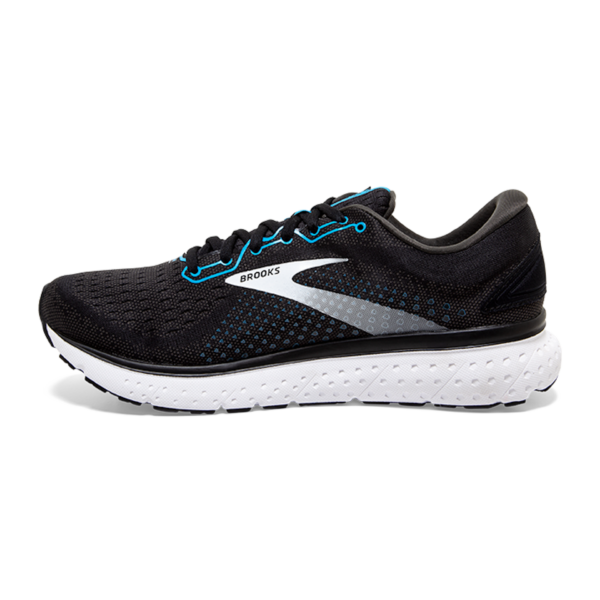 Brooks Men's Glycerin 18 - Black/Atomic Blue/White - Image 2