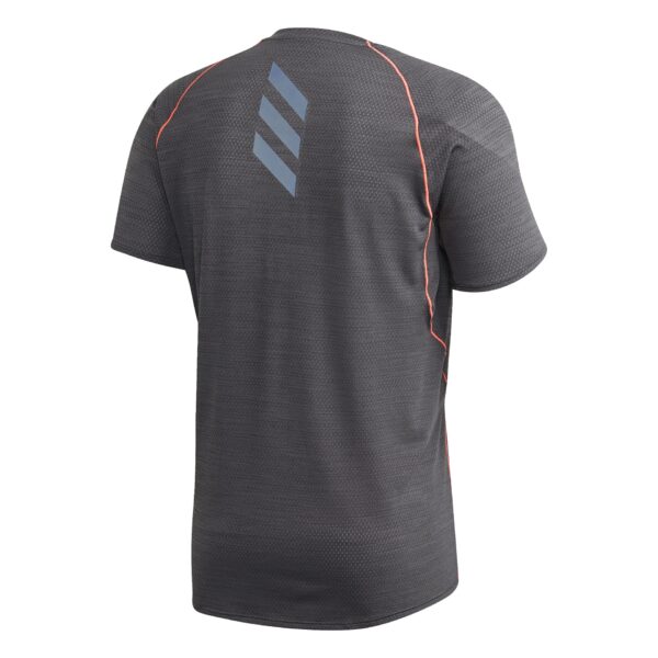 Adidas Men's Runner Tee - DGH Solid Grey - Image 3