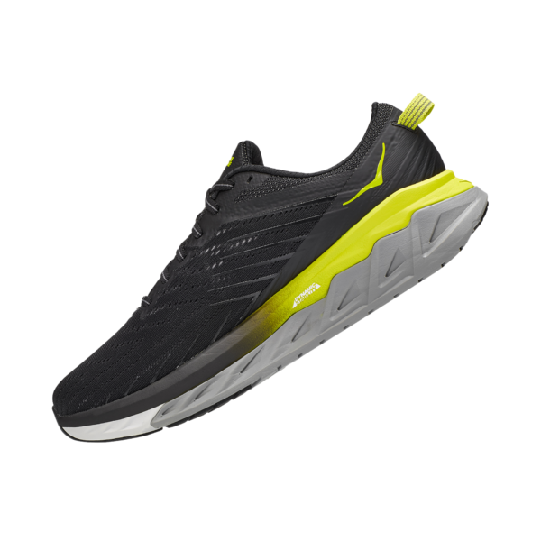 Hoka Men's Arahi 4 - Black/Evening Primrose - Image 6