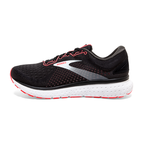 Brooks Women's Glycerin 18 - Black/Coral/White - Image 2