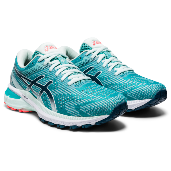 Asics Women's GT-2000 8 - Techno Cyan/Magnetic Blue - Image 3