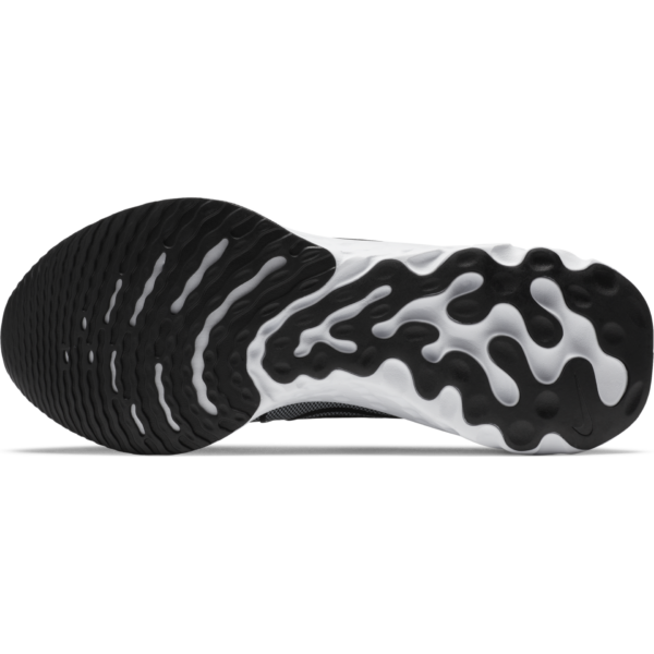 Nike Men's React Infinity Run Flyknit - Black/Black-White - Image 2