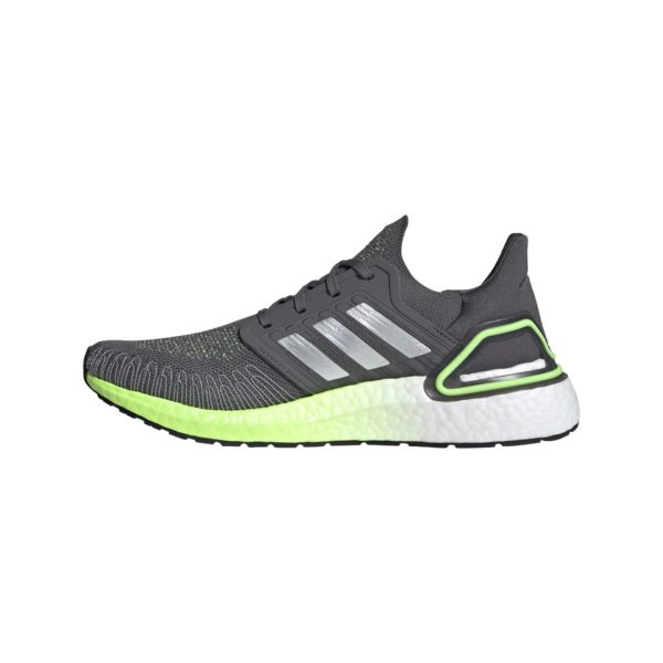 Adidas Men's Ultraboost 20 - Grey Five/Silver Metallic - Image 2