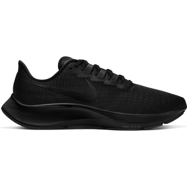 Nike Men's Air Zoom Pegasus 37 - Black/Black/Dk Smoke Grey