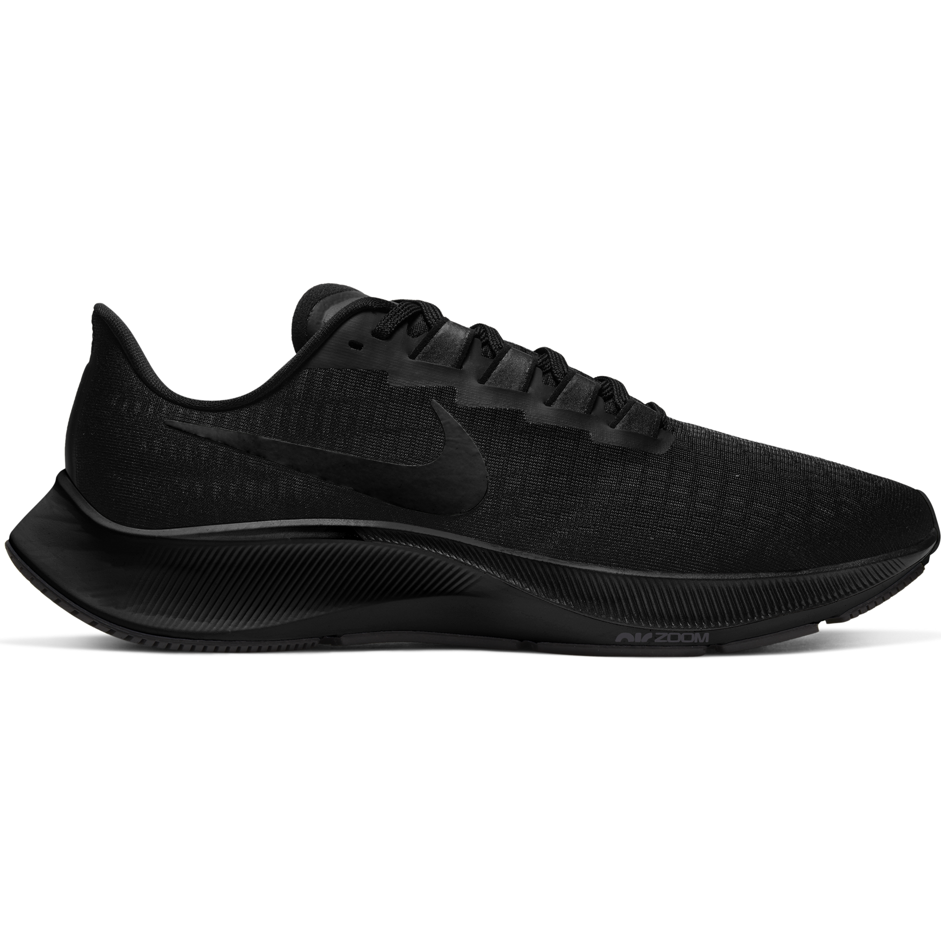 Nike Men's Air Zoom Pegasus 37 - Black/Black/Dk Smoke Grey - Running Bath