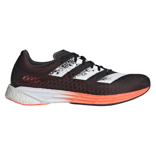 Adidas Men's adizero PRO - Core Black/Ftwr White/Signal Coral
