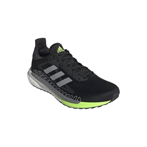 Adidas Men's Solar Glide 3 - Core Black/Silver Metallic - Image 3