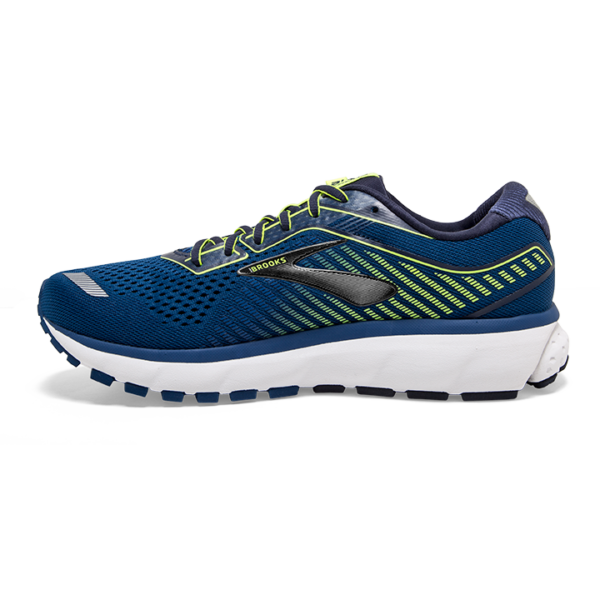 Brooks Men's Ghost 12 - Blue/Navy/Nightlife - Image 2