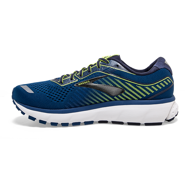 Brooks Men’s Ghost 12 – Blue/Navy/Nightlife – Running Bath