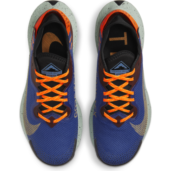 Nike Women's Pegasus Trail 2 GORE-TEX - Mystic Dates/Laser Orange-Astronomy Blue - Image 6
