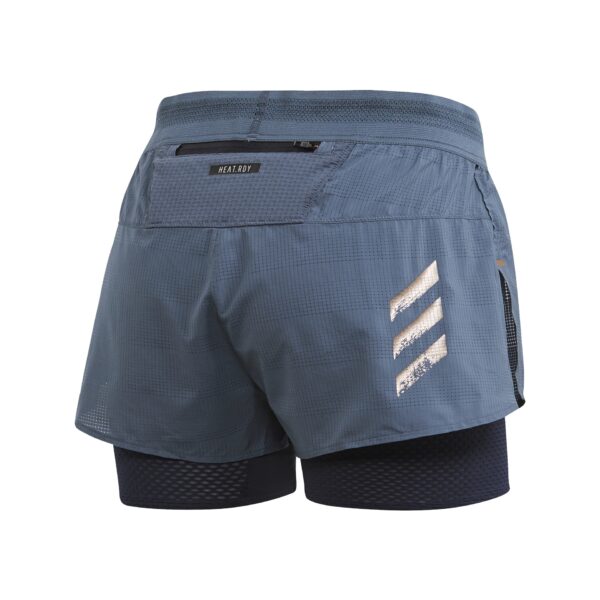 Adidas Women's HEAT.RDY Shorts - Legacy Blue - Image 2