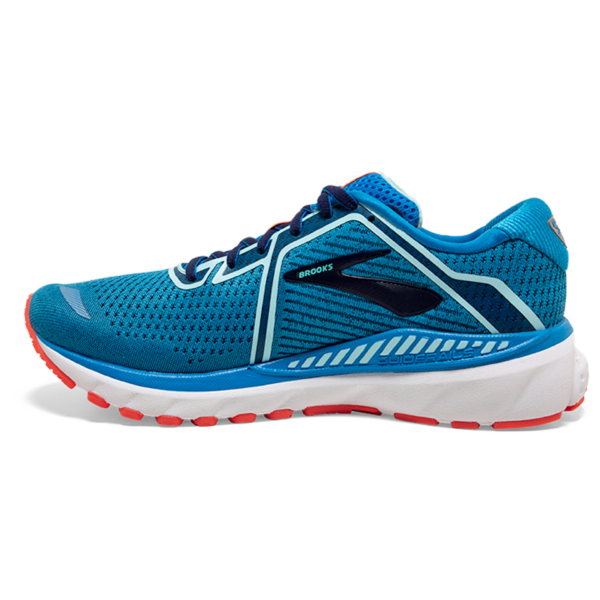 Brooks Women's Adrenaline GTS 20 - Blue/Navy/Coral - Image 2