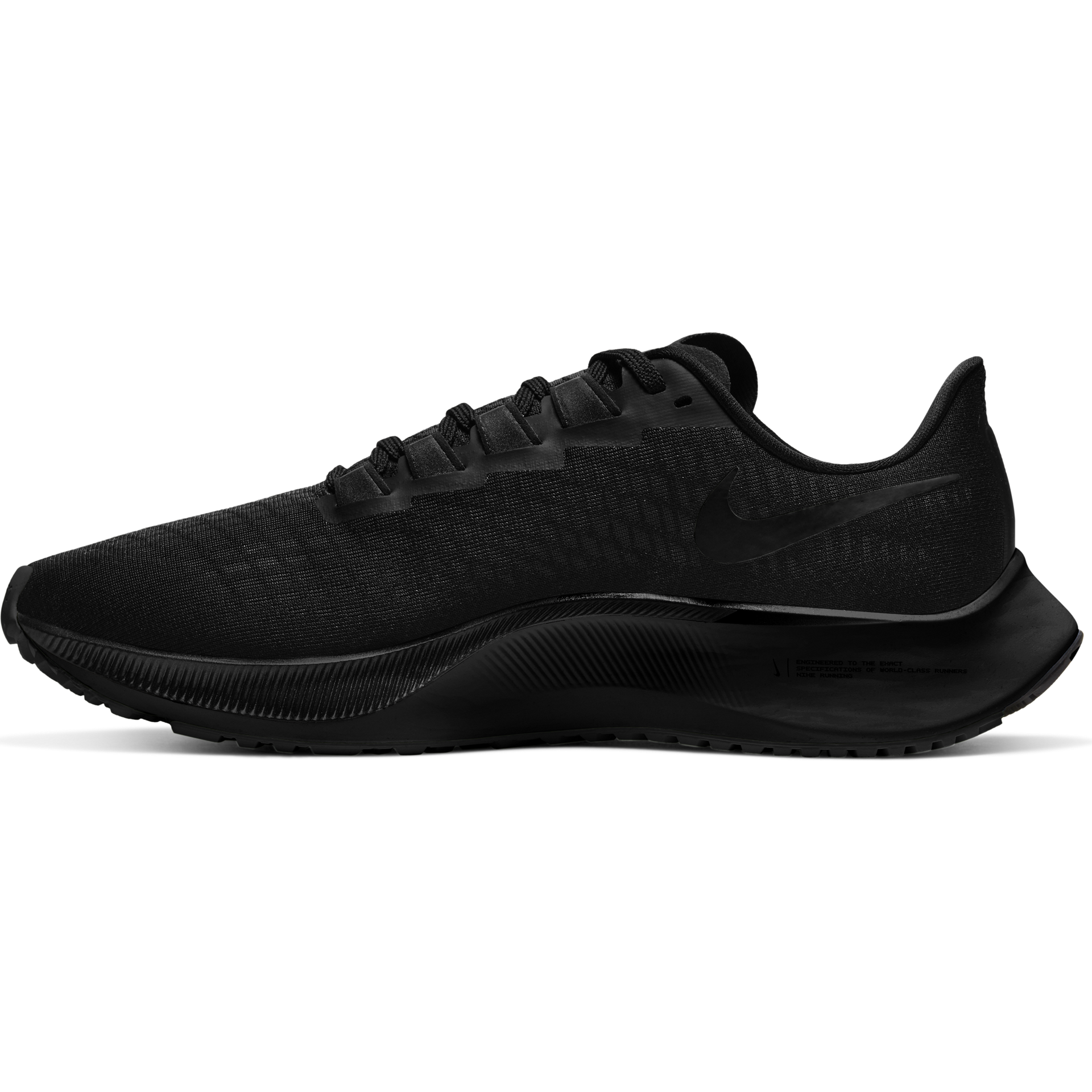 Nike Men’s Air Zoom Pegasus 37 – Black/Black/Dk Smoke Grey – Running Bath