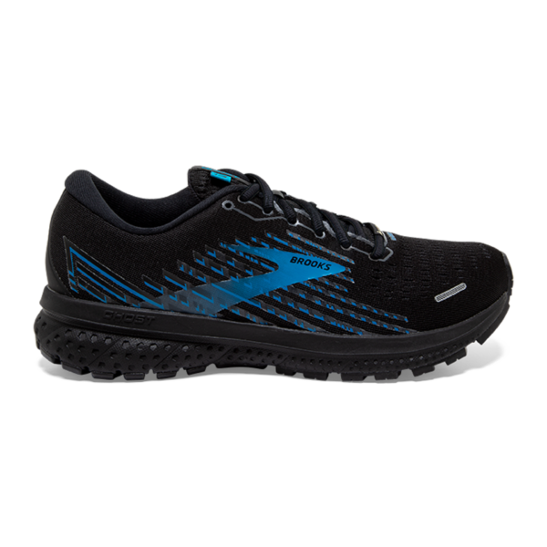 Brooks Men's Ghost 13 GTX - Black/Grey/Blue