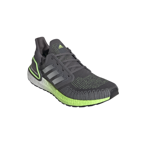 Adidas Men's Ultraboost 20 - Grey Five/Silver Metallic - Image 3