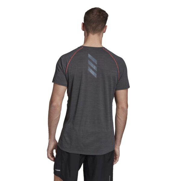 Adidas Men's Runner Tee - DGH Solid Grey - Image 6