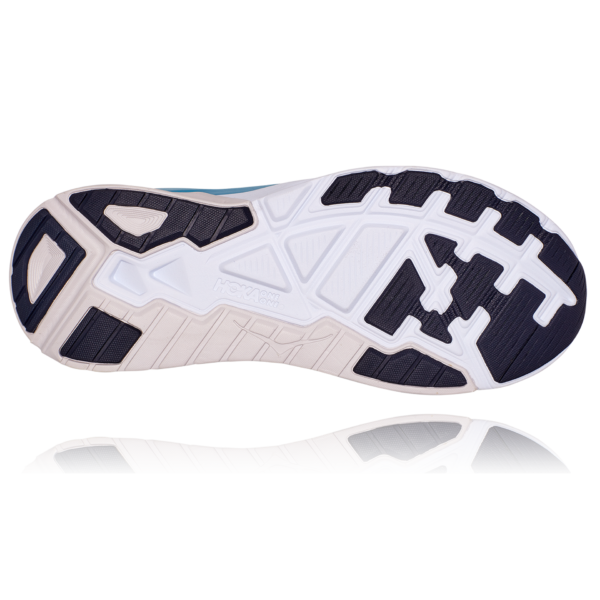 Hoka Men's Arahi 4 - Lunar Rock/Nimbus Cloud - Image 8