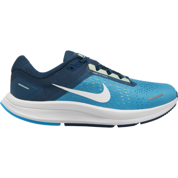 Nike Men's Air Zoom Structure 23 - Laser Blue/White-Valerian Blue