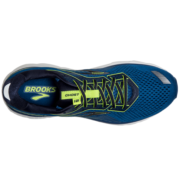 Brooks Men's Ghost 12 - Blue/Navy/Nightlife - Image 5