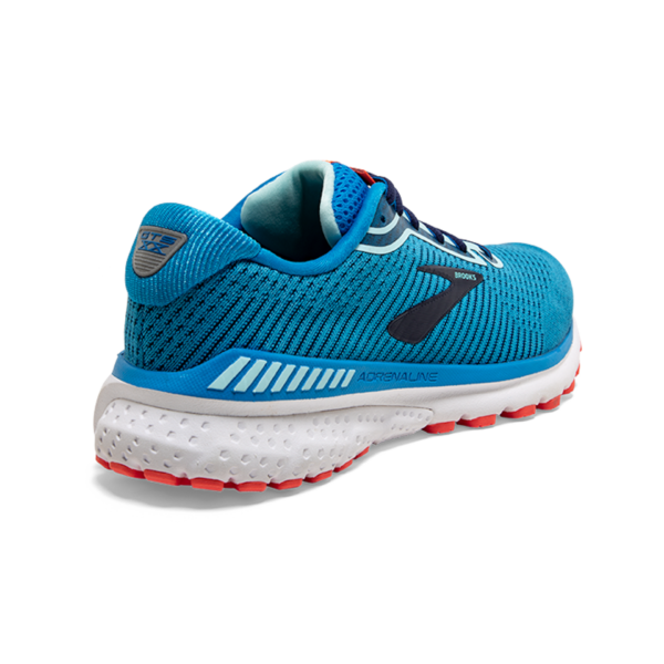 Brooks Women's Adrenaline GTS 20 - Blue/Navy/Coral - Image 4