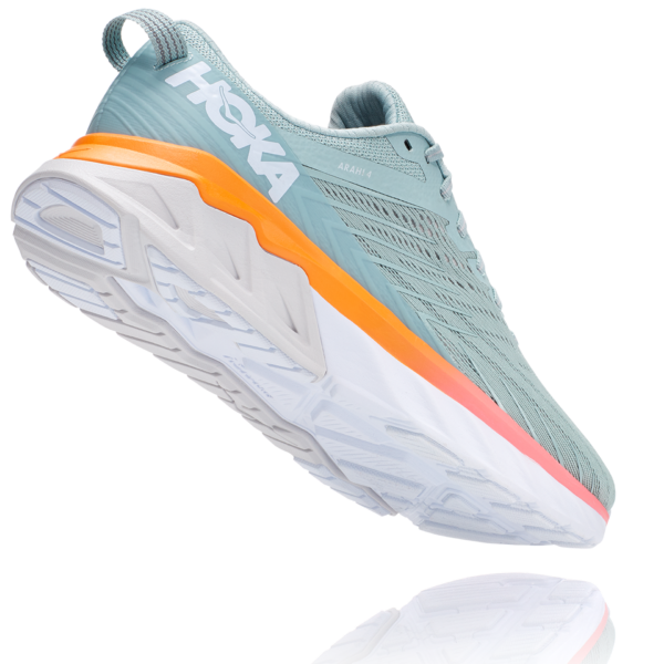 Hoka One One Women's Arahi 4 - Blue Haze/Lunar Rock - Image 5