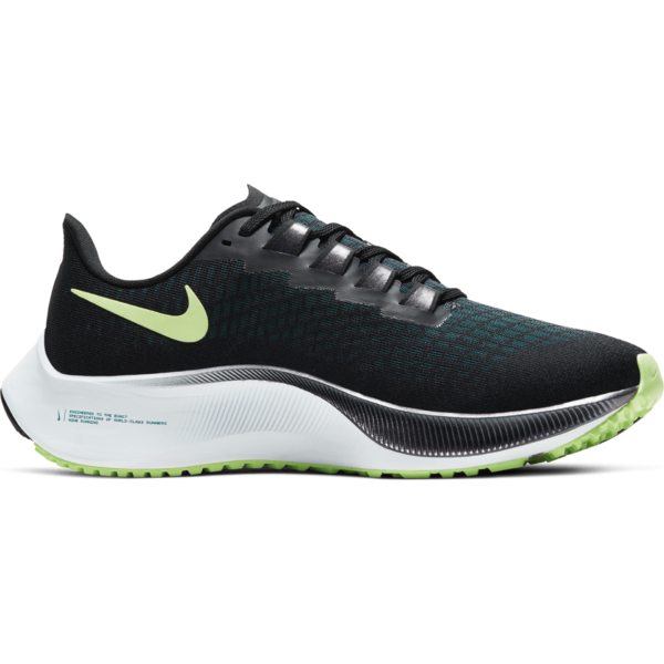 Nike Women's Air Zoom Pegasus 37 - Black/Ghost Green/Valerian Blue - Image 2