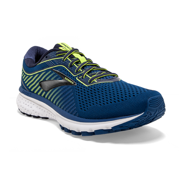 Brooks Men's Ghost 12 - Blue/Navy/Nightlife - Image 3