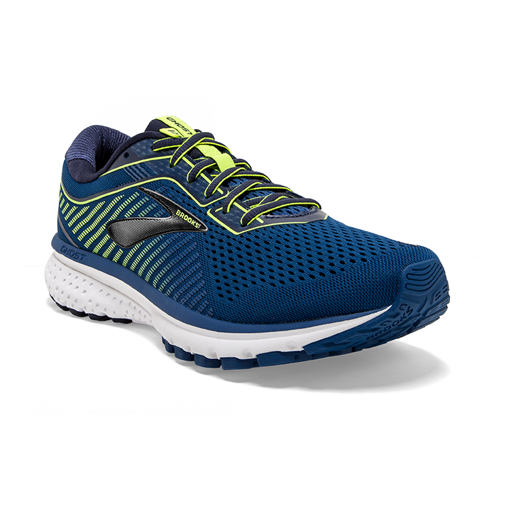 Brooks Men’s Ghost 12 – Blue/Navy/Nightlife – Running Bath