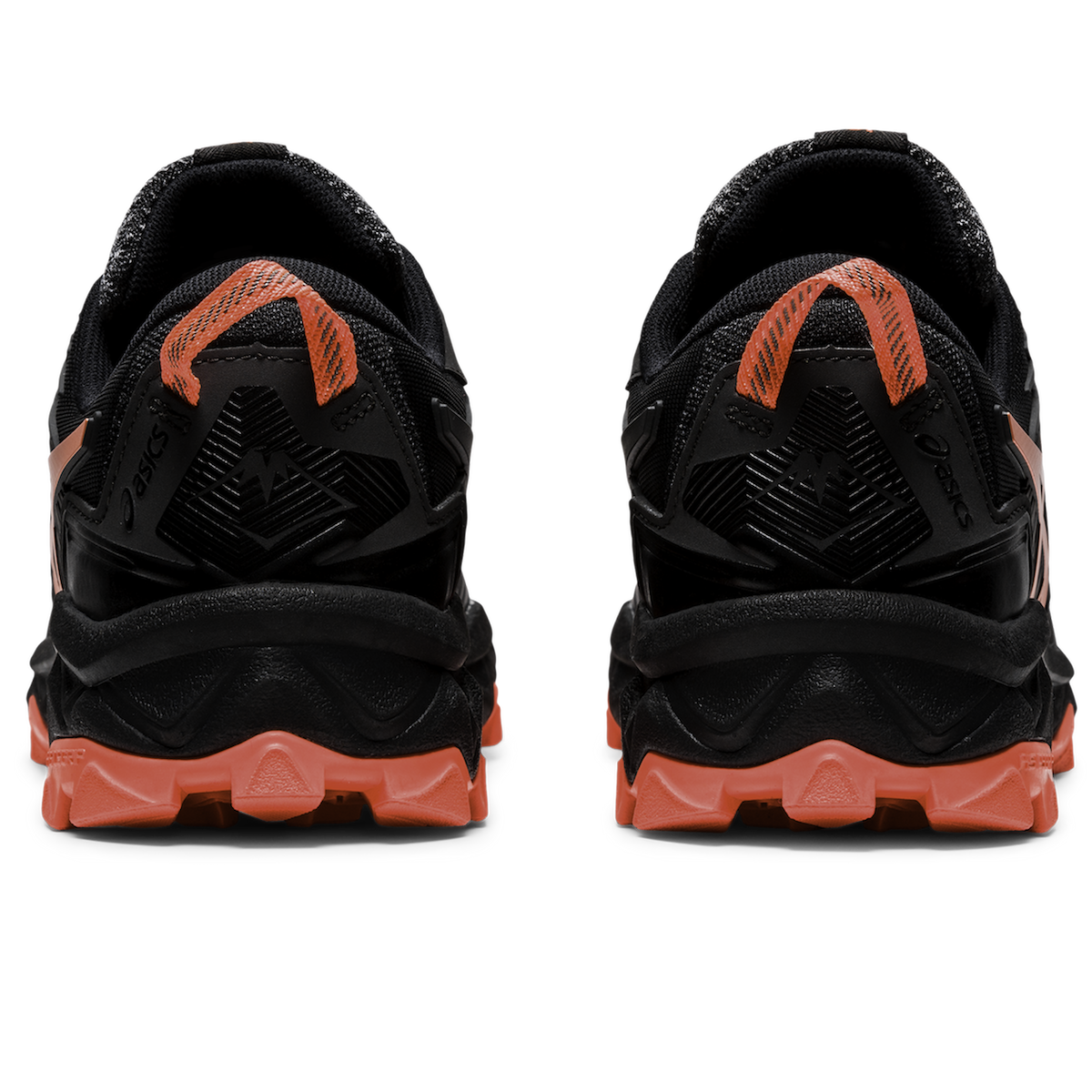 Asics Women s Gel FujiTrabuco 8 Black Sunrise Red Running Bath