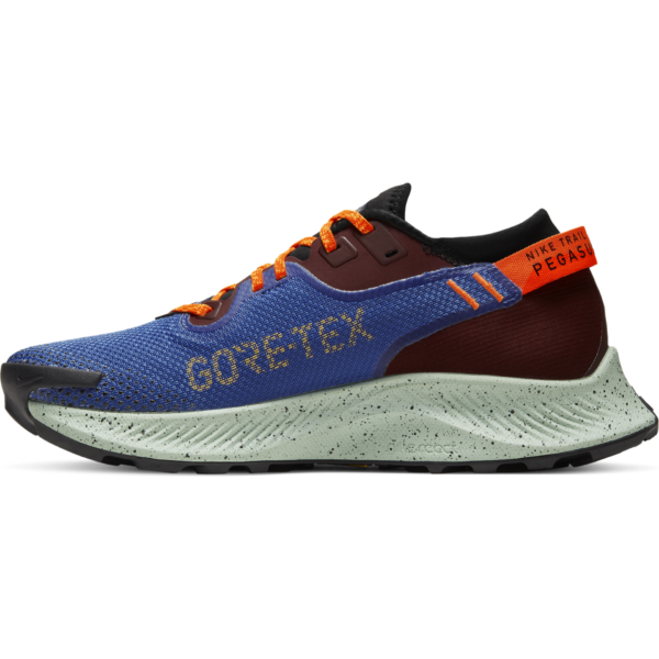 Nike Women's Pegasus Trail 2 GORE-TEX - Mystic Dates/Laser Orange-Astronomy Blue - Image 2