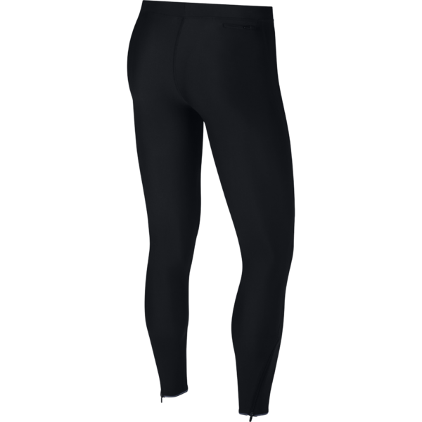 Nike Men's Running Tights - Black/Reflective Silver - Image 2