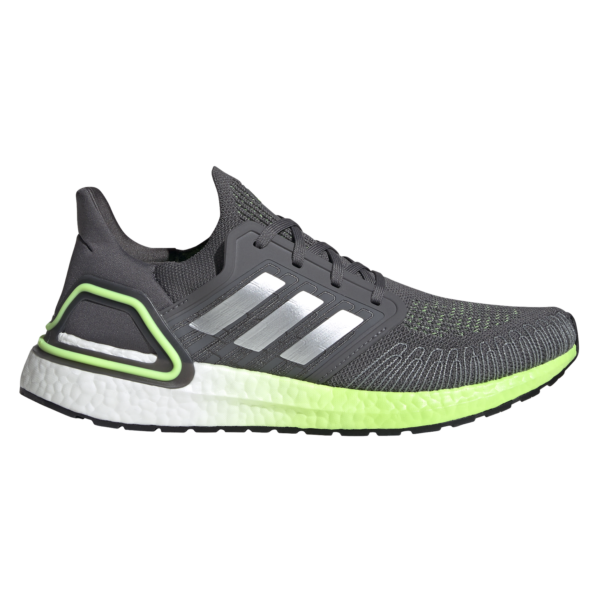Adidas Men's Ultraboost 20 - Grey Five/Silver Metallic
