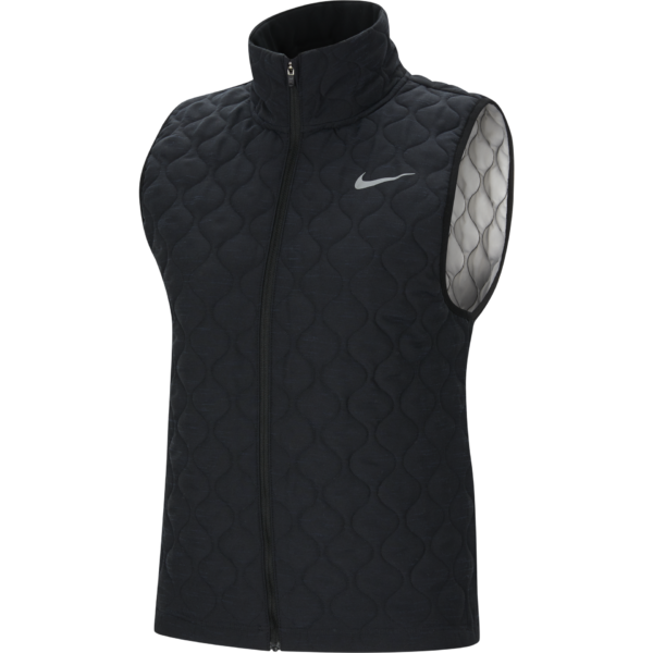 Nike Women's Aerolayer Running Vest - Black/Reflective Silver