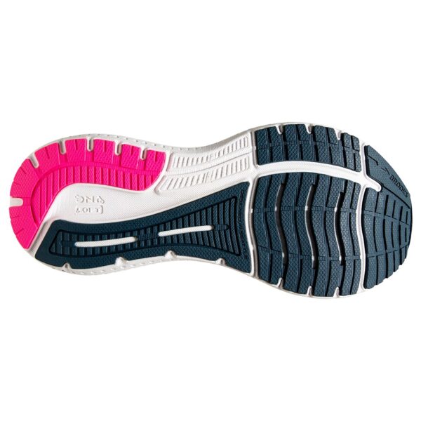 Brooks Women's Glycerin GTS 19 - Ice Flow/Navy/Pink - Image 4