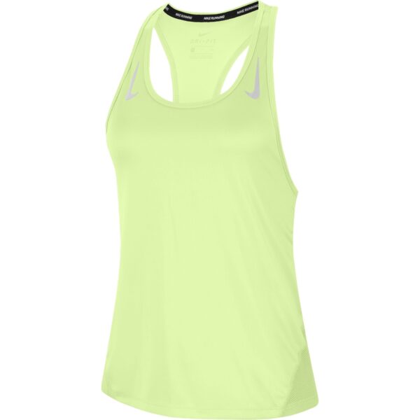 Nike Women's Miler Singlet - Barely Volt/Reflective Silver