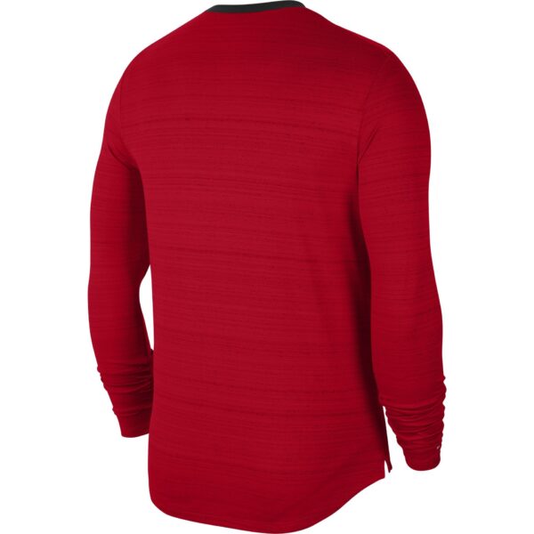 Nike Men's Miler Long Sleeve Top - University Red/Reflective Silver - Image 2