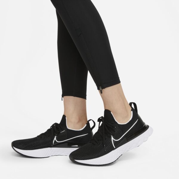 Nike Women's Epic Faster 7/8 Tights - Black/Gunsmoke - Image 8