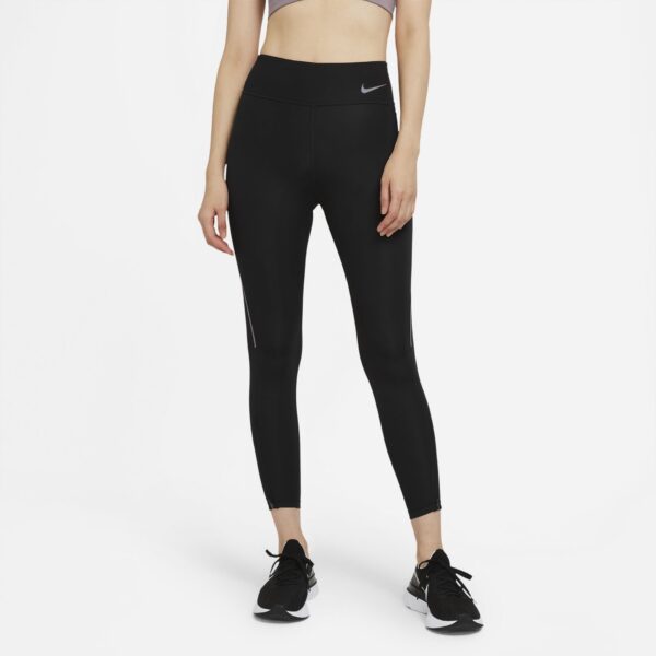 Nike Women's Epic Faster 7/8 Tights - Black/Gunsmoke
