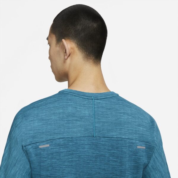 Nike Men's Sphere Crew Top - Dark Teal/Heather/Reflective Silver - Image 6
