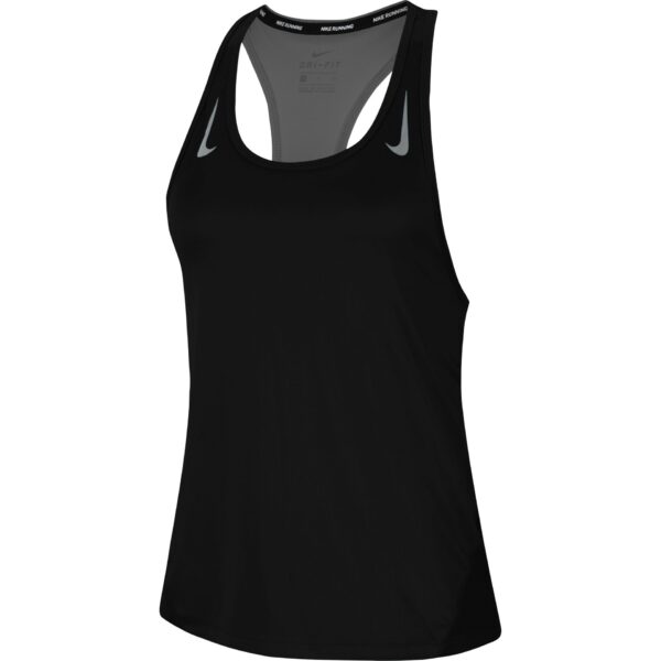 Nike Women's Miler Singlet - Black/Reflective Silver